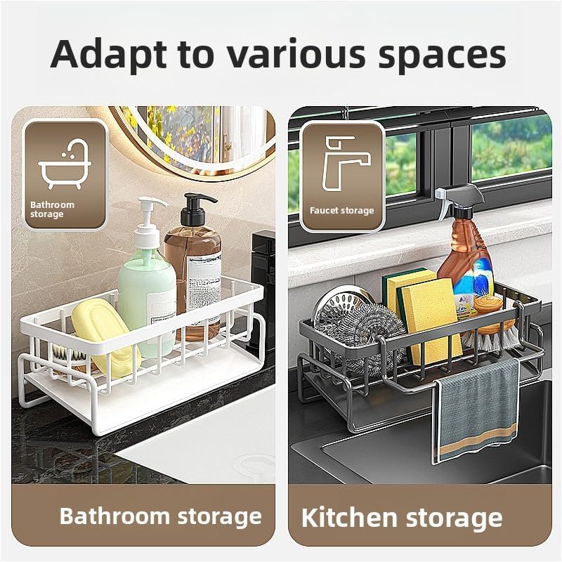 Kitchen Sink Caddy Sponge Holder