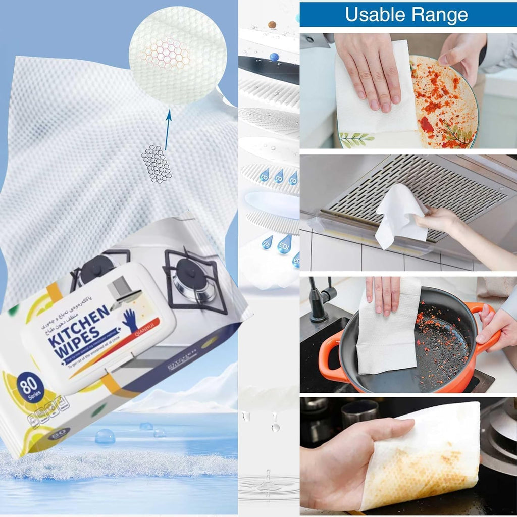 Kitchen Cleaning Wet Wipes